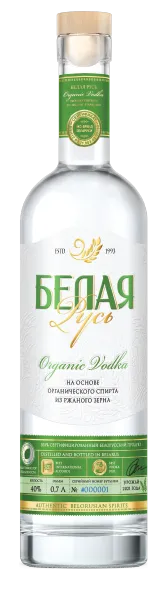 Водка органическая "Белая Русь" «Кристалл» Водка органическая "Белая Русь" «Кристалл»